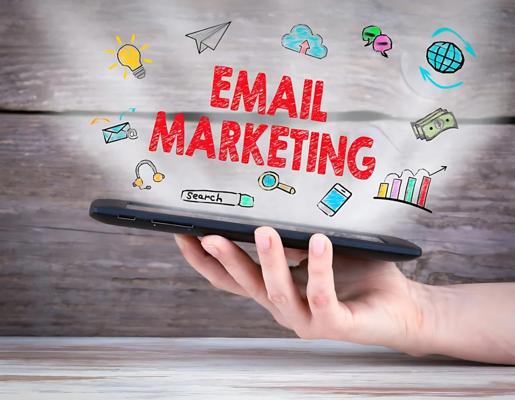 Email Marketing Concept In Digital Future