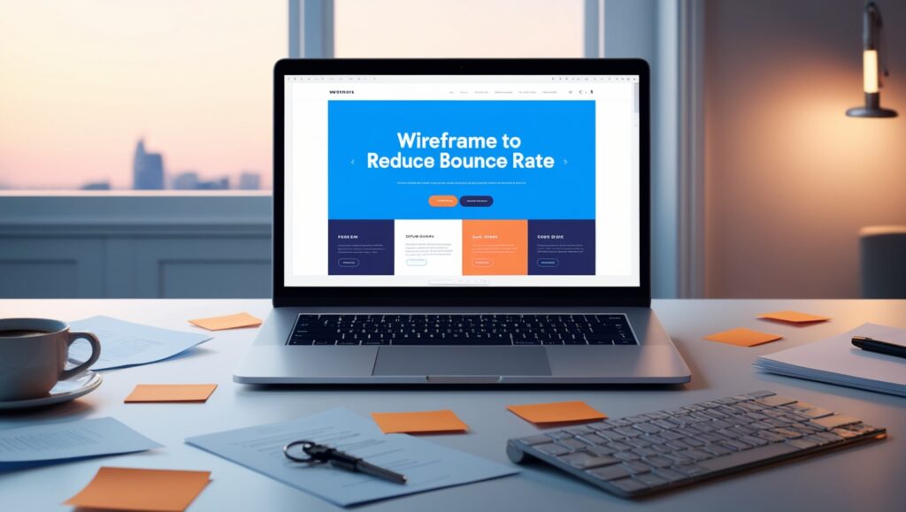 Using UXUI design to reduce bounce rate