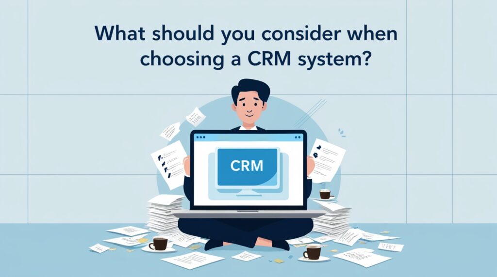 What Should You Consider When Choosing a CRM System
