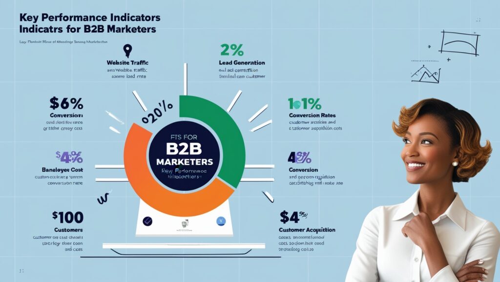 What metrics should b2b marketers track for success